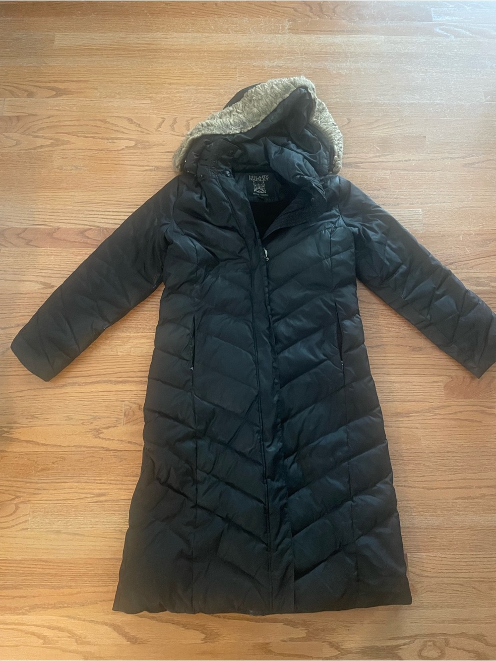Hilary Radley Black Puffer Jacket